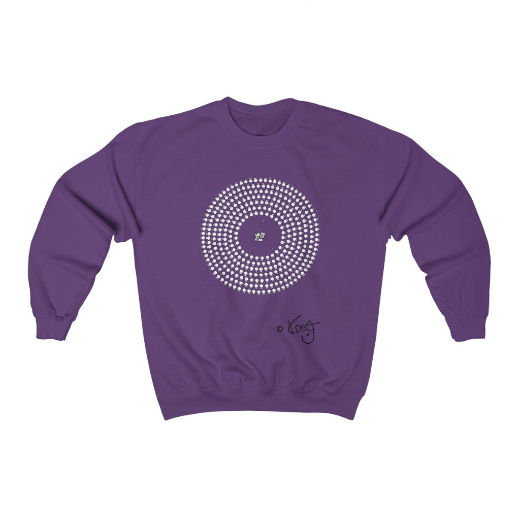 Circle Artist,Unisex Heavy Blend™ Crewneck Sweatshirt