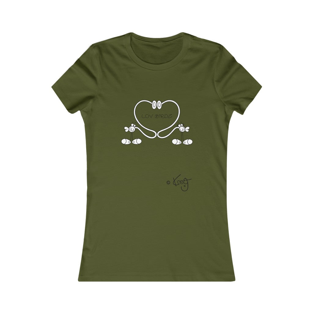 Lov Birdz,Women's Favorite Tee