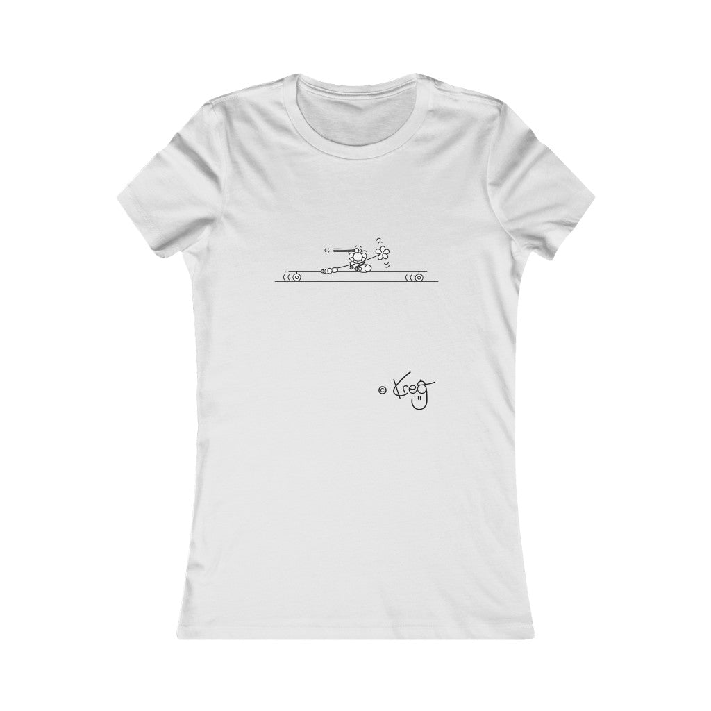 Longboarder,Women's Favorite Tee