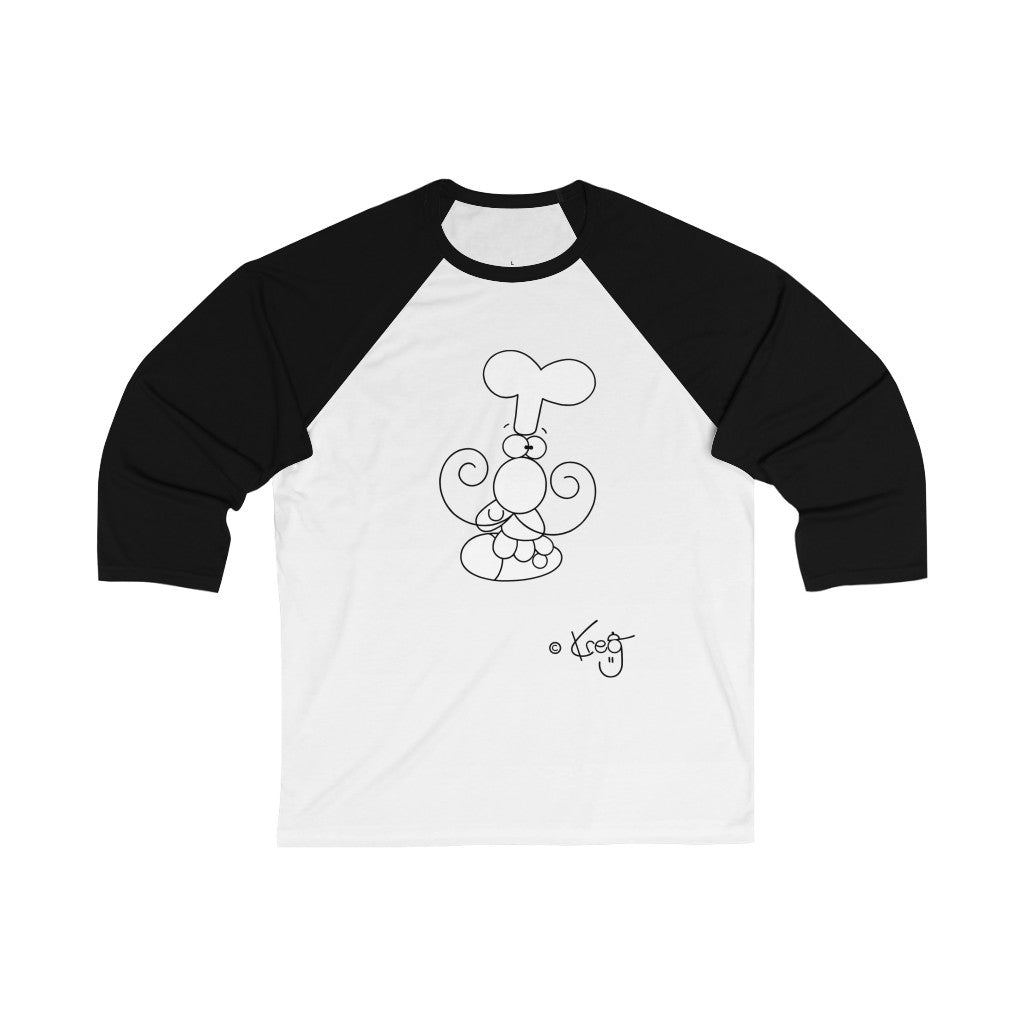 Chef,Unisex 3\4 Sleeve Baseball Tee