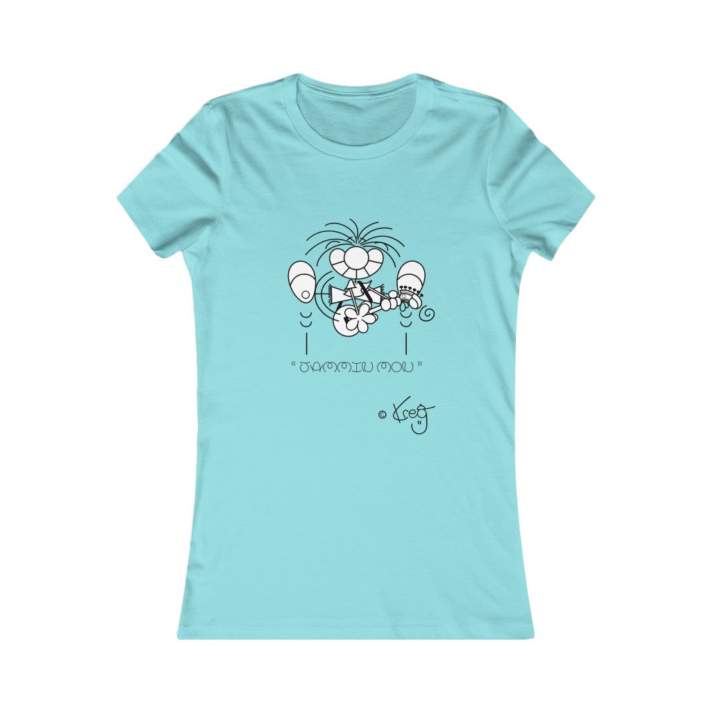 Guitar Mon Jammin,Women's Favorite Tee