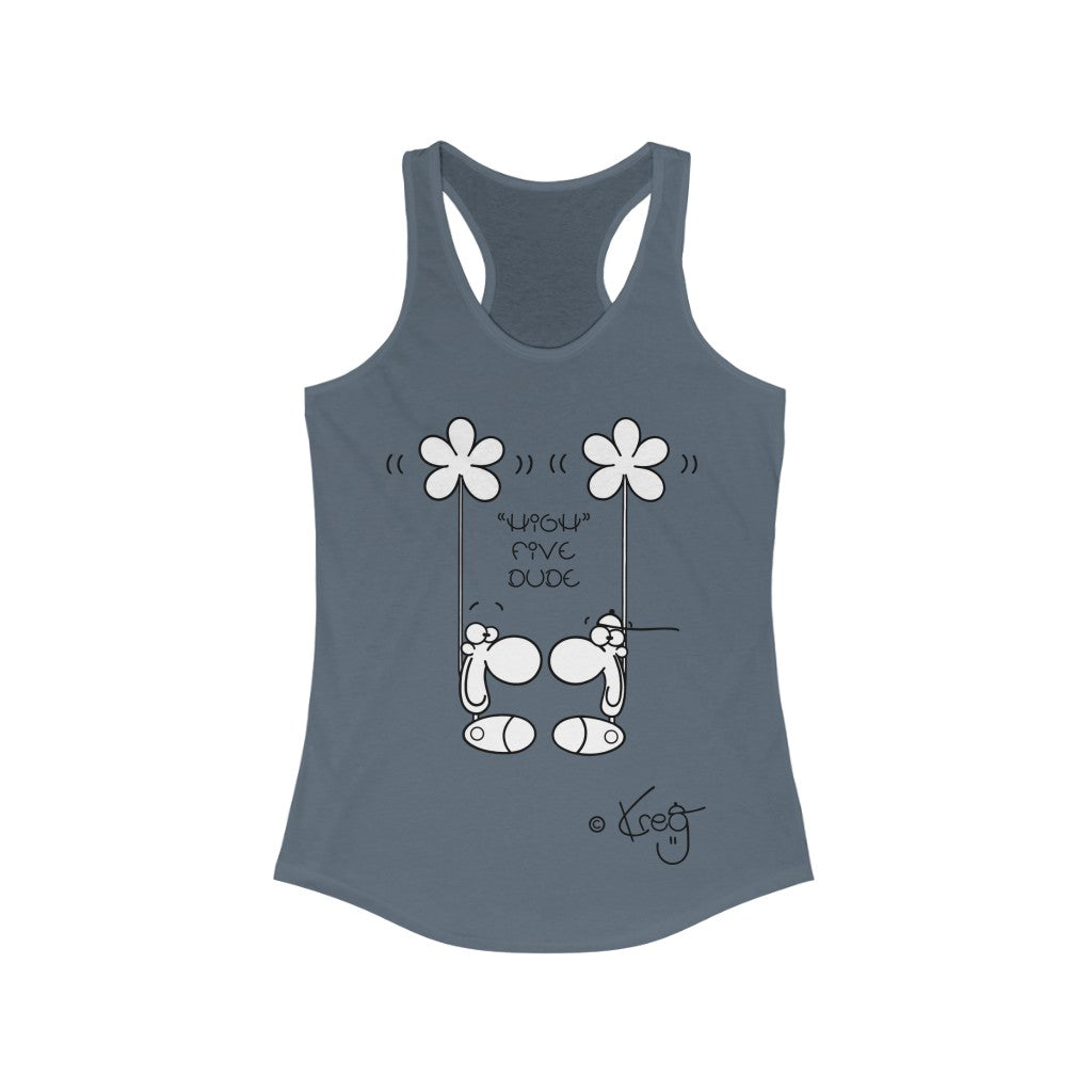 HIGH FIVE,Women's Ideal Racerback Tank