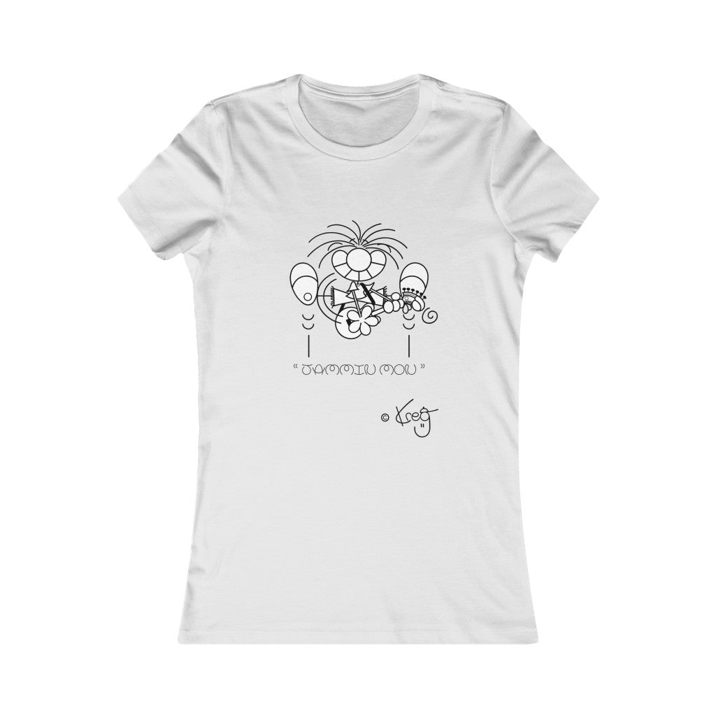 Guitar Mon Jammin,Women's Favorite Tee