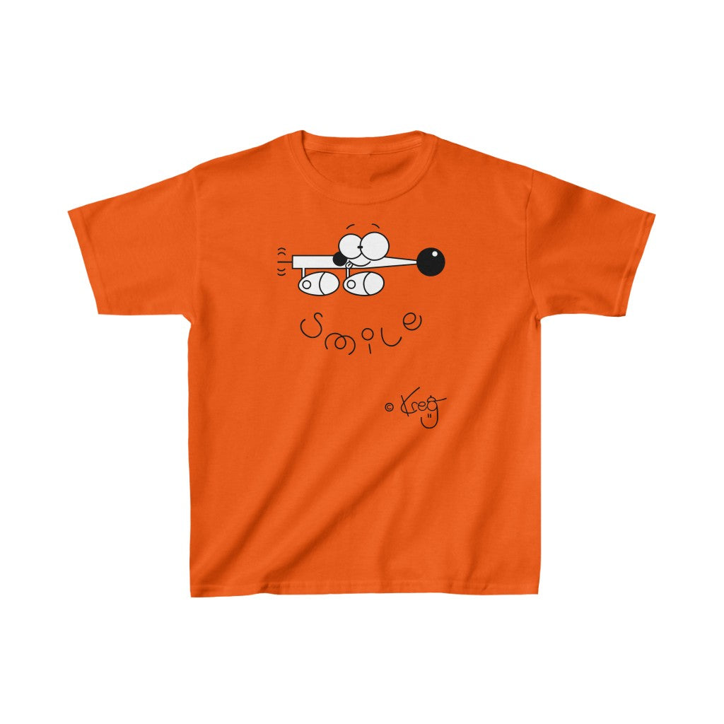 Wiener Dog Smile,Kids Heavy Cotton™ Tee