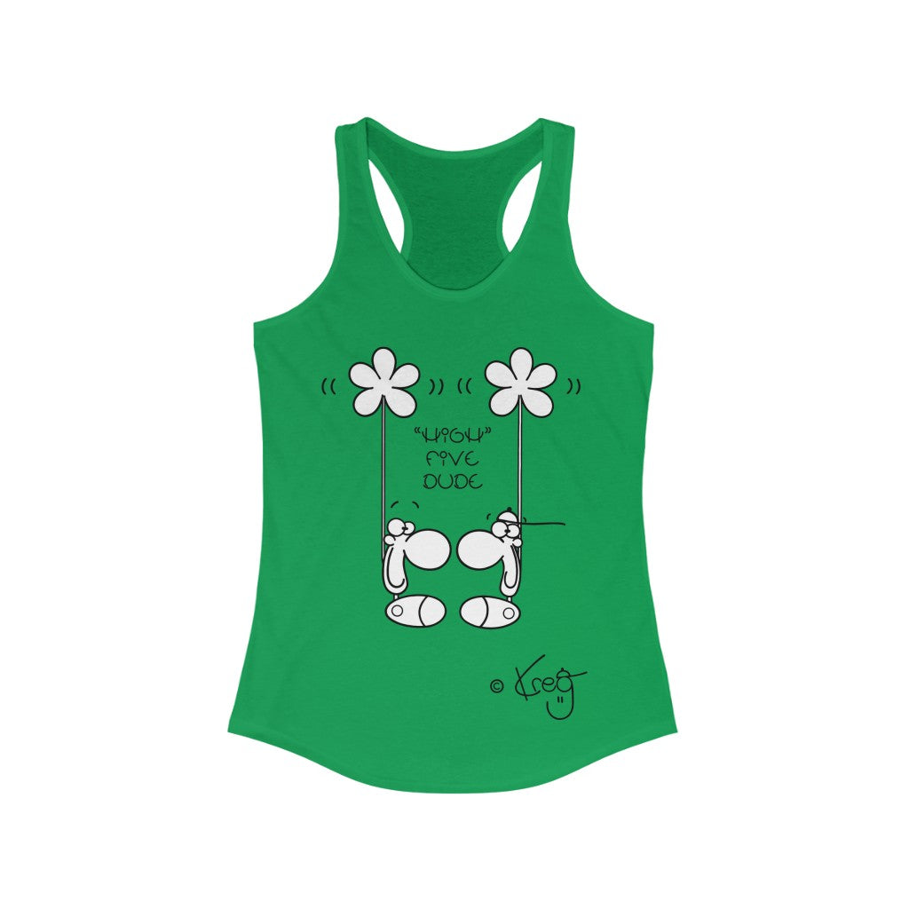 HIGH FIVE,Women's Ideal Racerback Tank