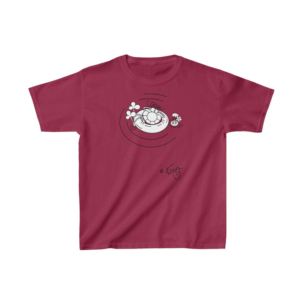 Inner Tube Dude,Kids Heavy Cotton™ Tee