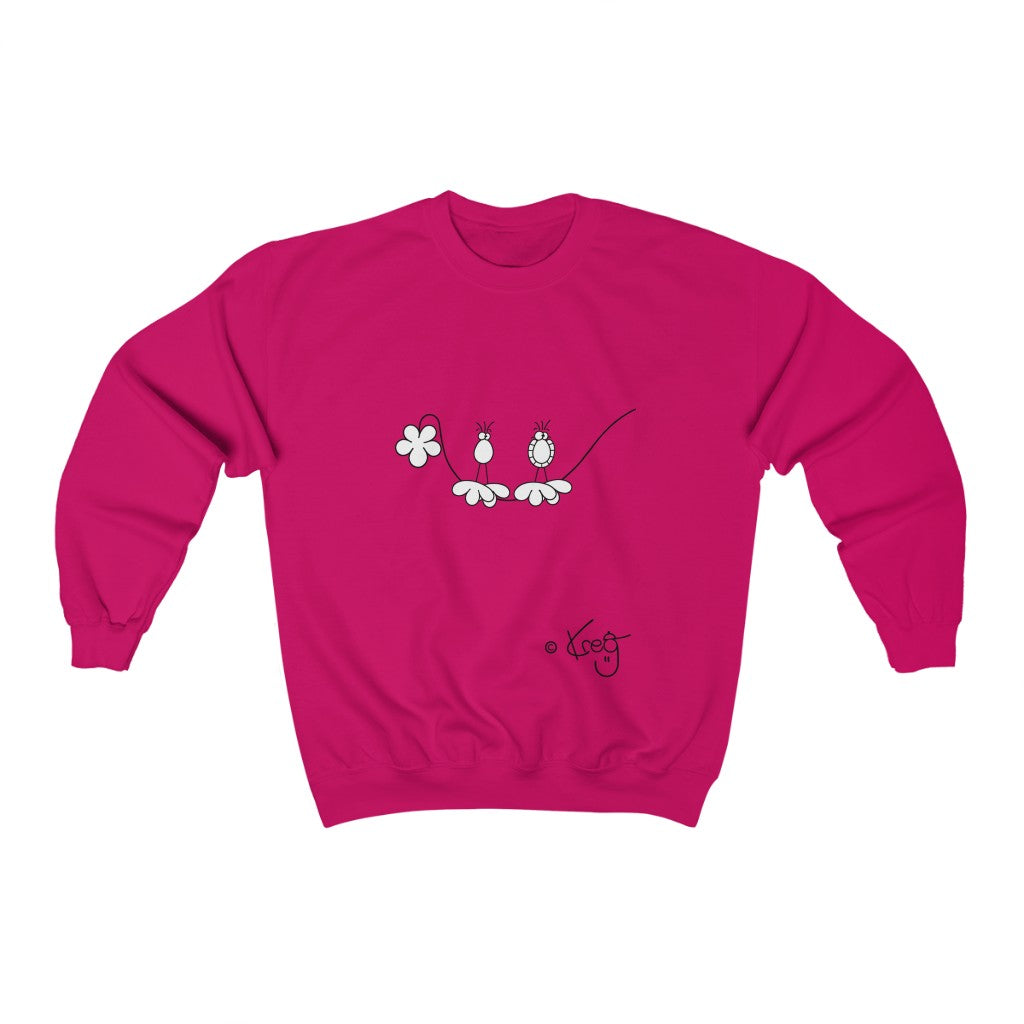 Silly Birdz,Unisex Heavy Blend™ Crewneck Sweatshirt