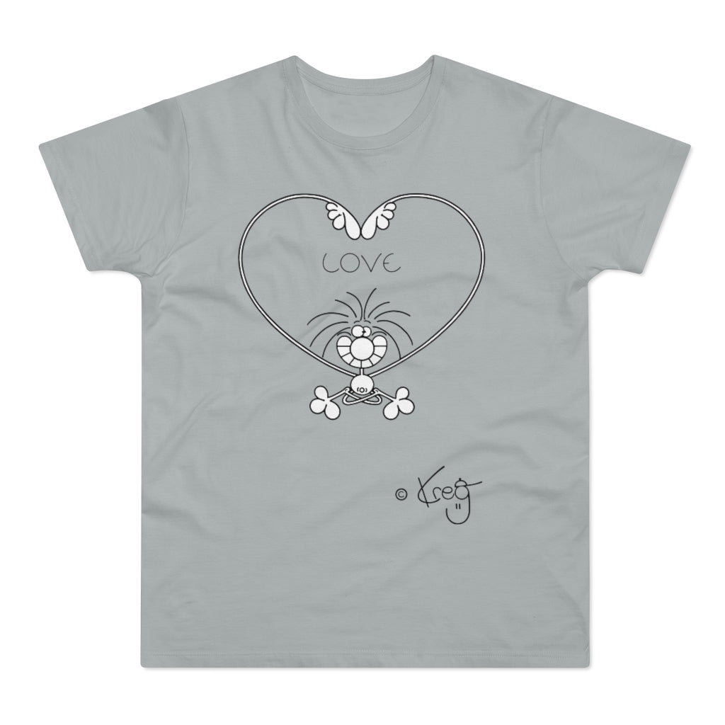 LOV YOGA,Single Jersey Men's T-shirt