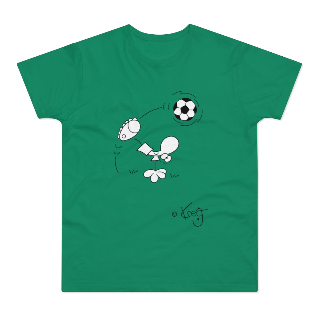 Soccer,Single Jersey Men's T-shirt