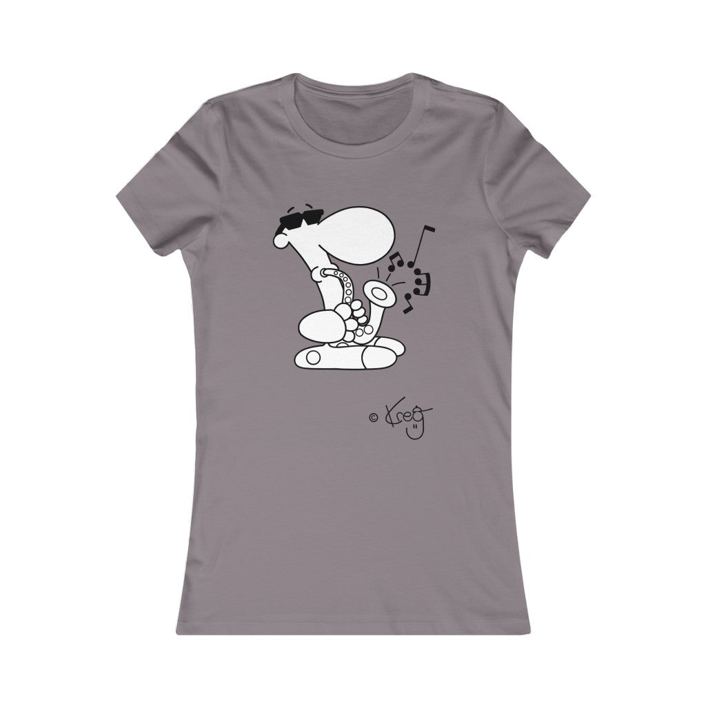 Sax Dude,Women's Favorite Tee