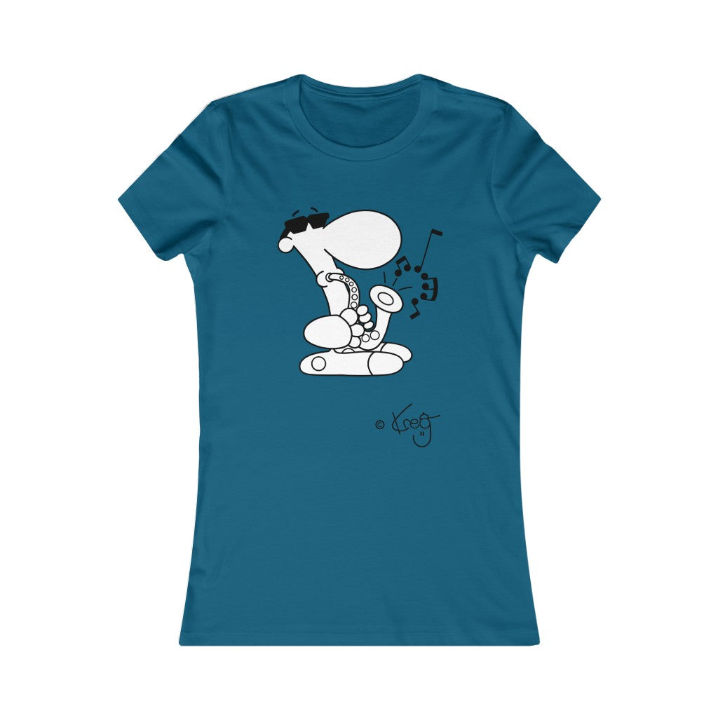 Sax Dude,Women's Favorite Tee