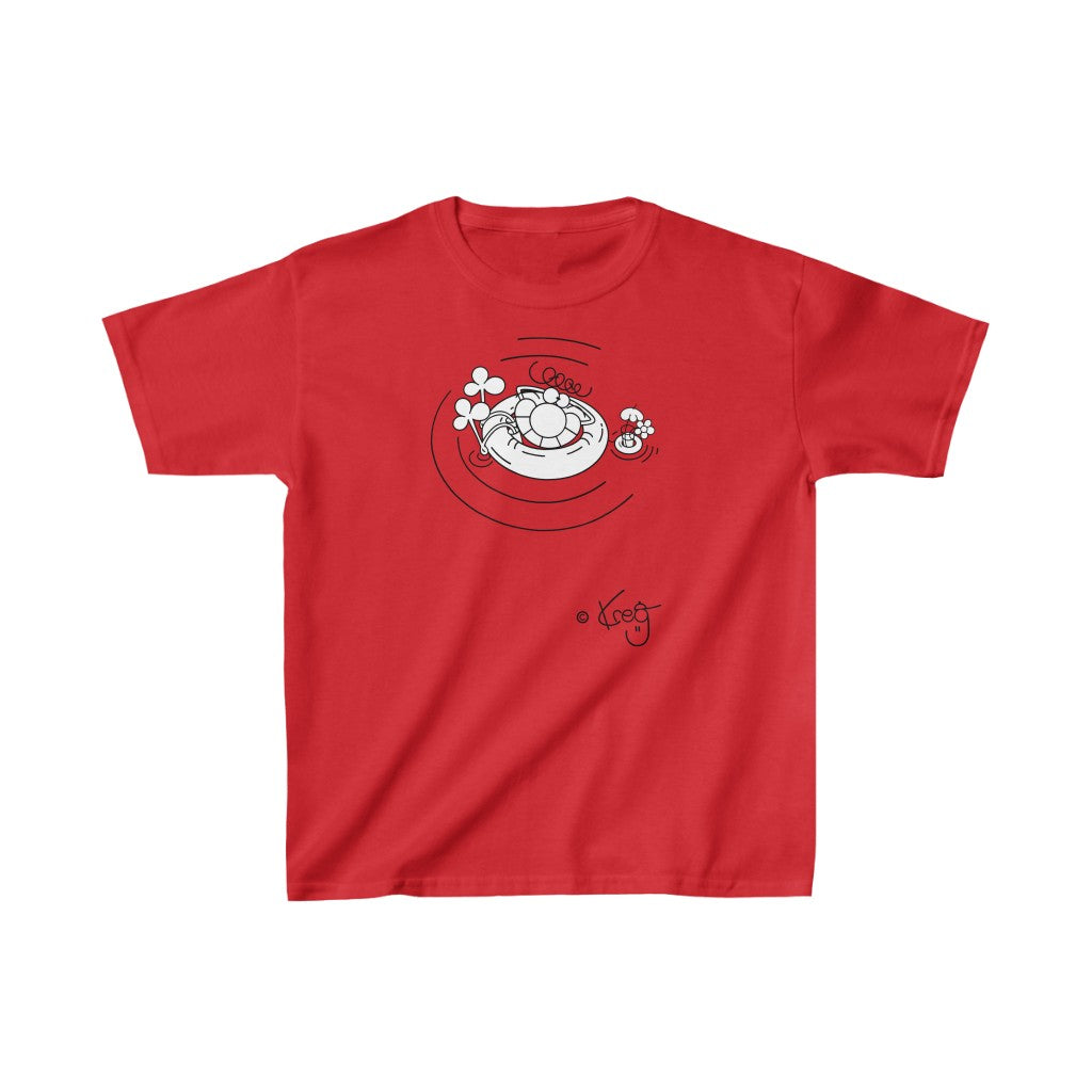 Inner Tube Dude,Kids Heavy Cotton™ Tee