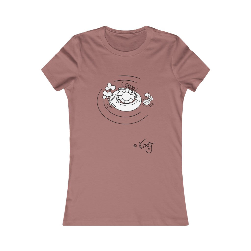 Inner Tube Dude,Women's Favorite Tee