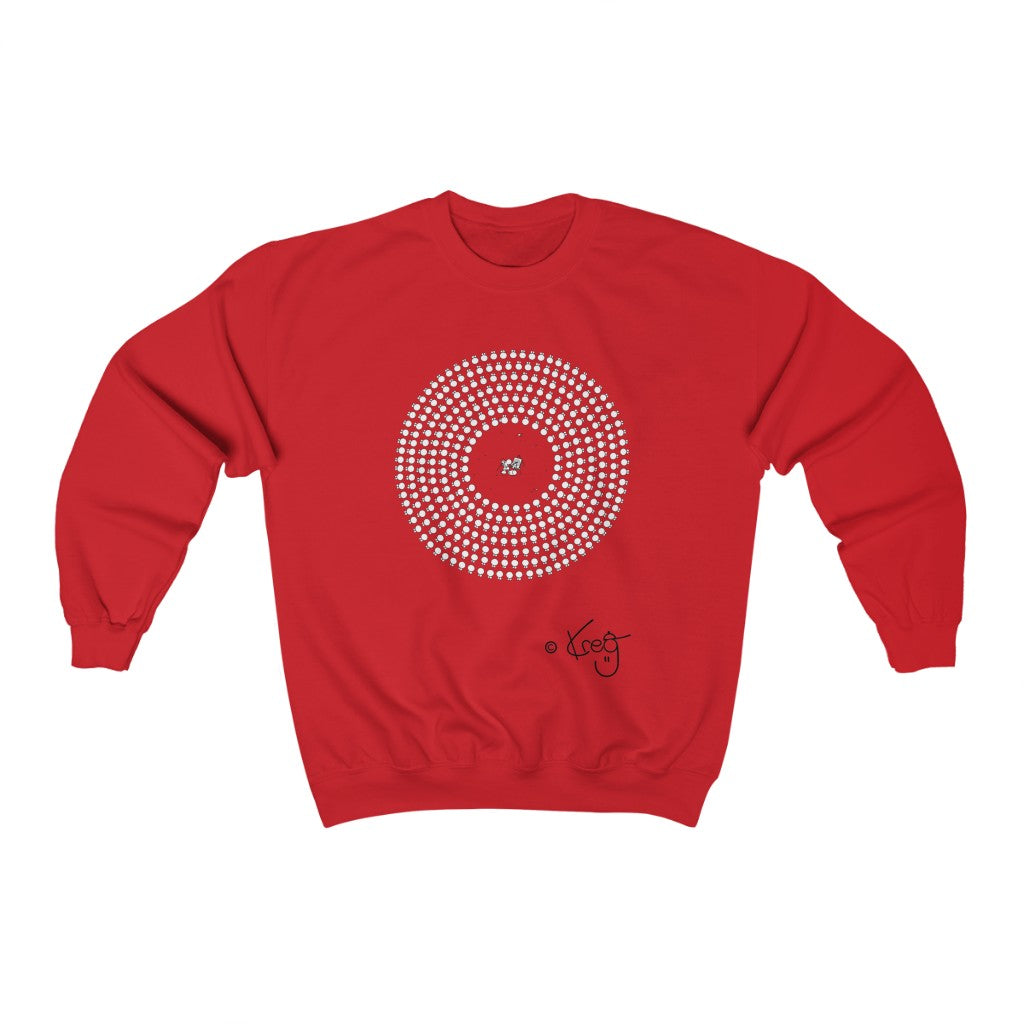 Circle Artist,Unisex Heavy Blend™ Crewneck Sweatshirt