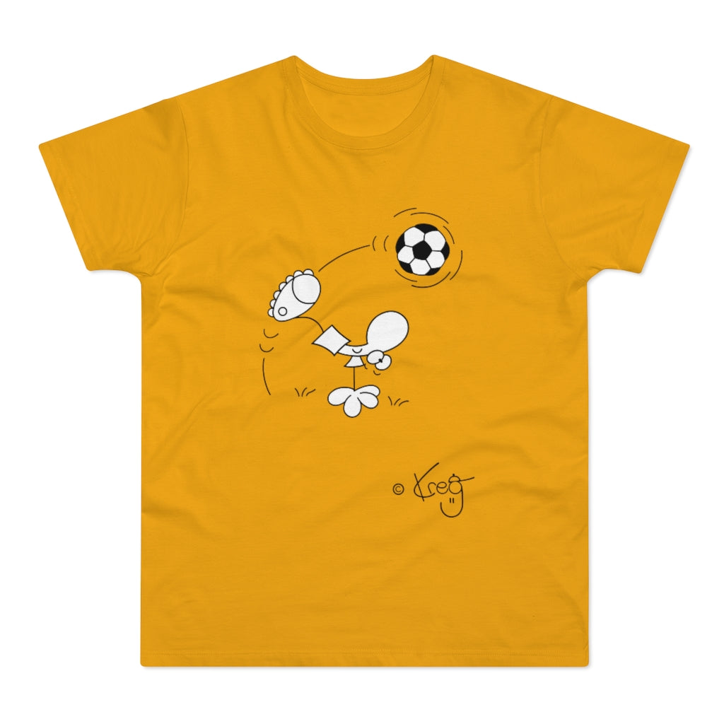 Soccer,Single Jersey Men's T-shirt