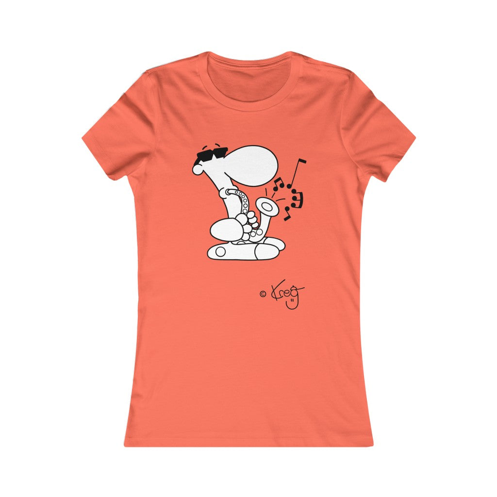 Sax Dude,Women's Favorite Tee