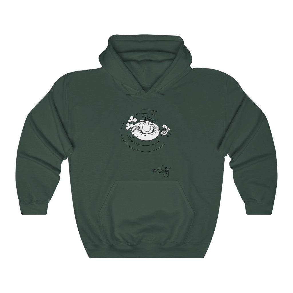 Inner Tube Dude,Unisex Heavy Blend™ Hooded Sweatshirt