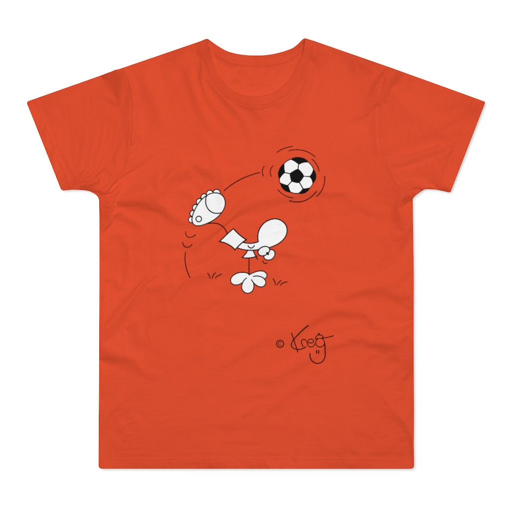 Soccer,Single Jersey Men's T-shirt