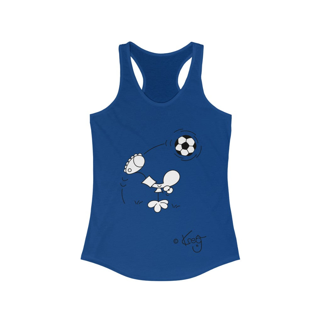 Soccer,Women's Ideal Racerback Tank