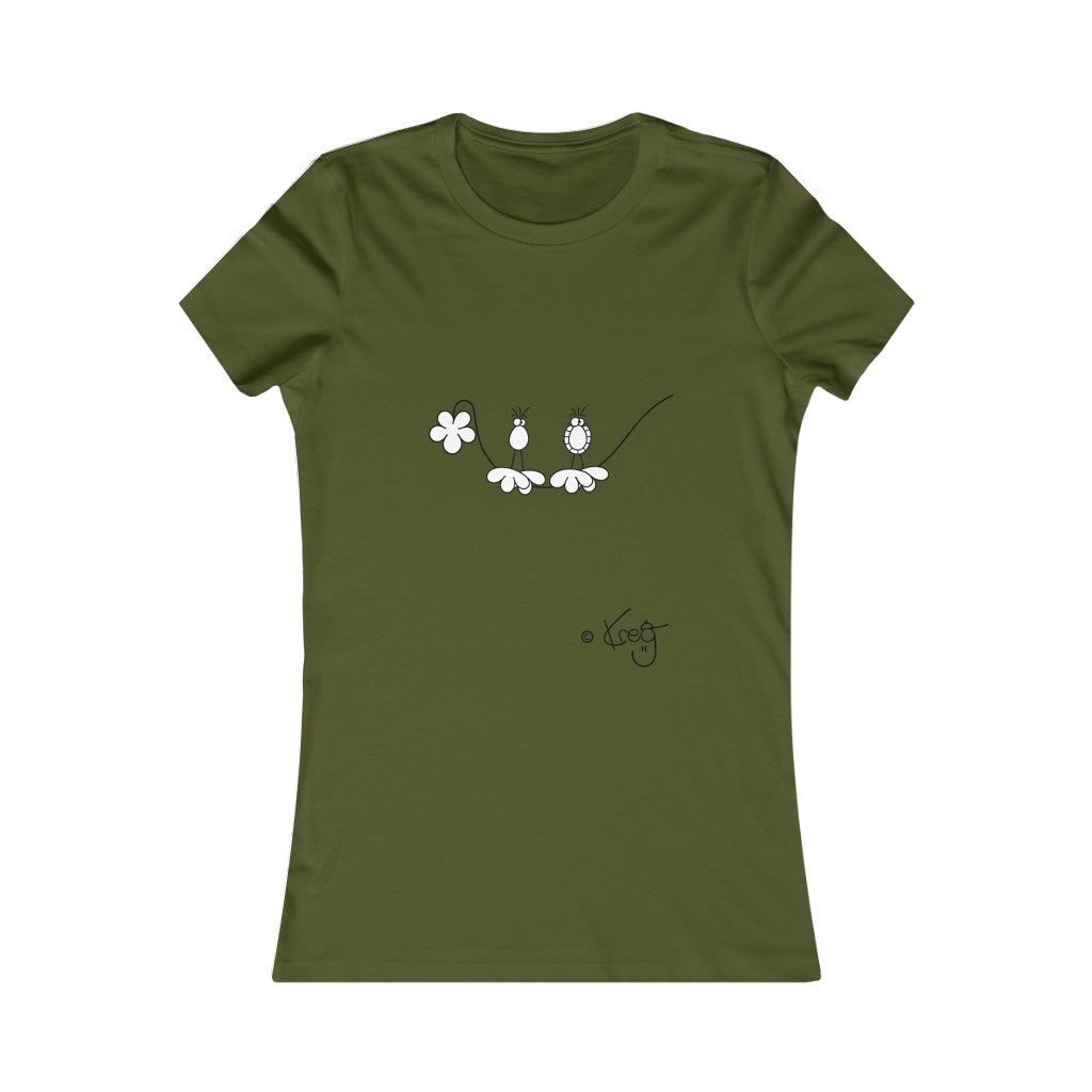 Silly Birdz,Women's Favorite Tee