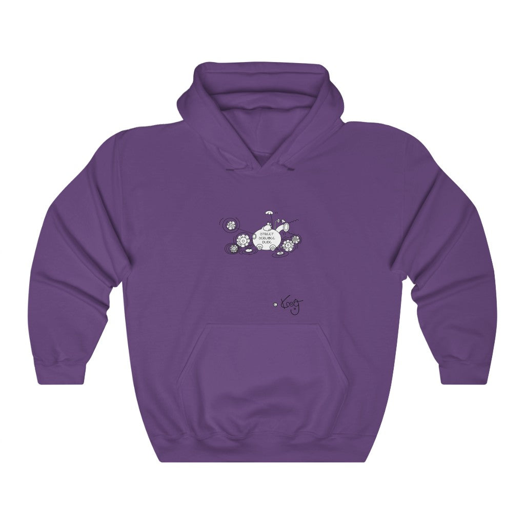 Street Scrubee Dude,Unisex Heavy Blend™ Hooded Sweatshirt