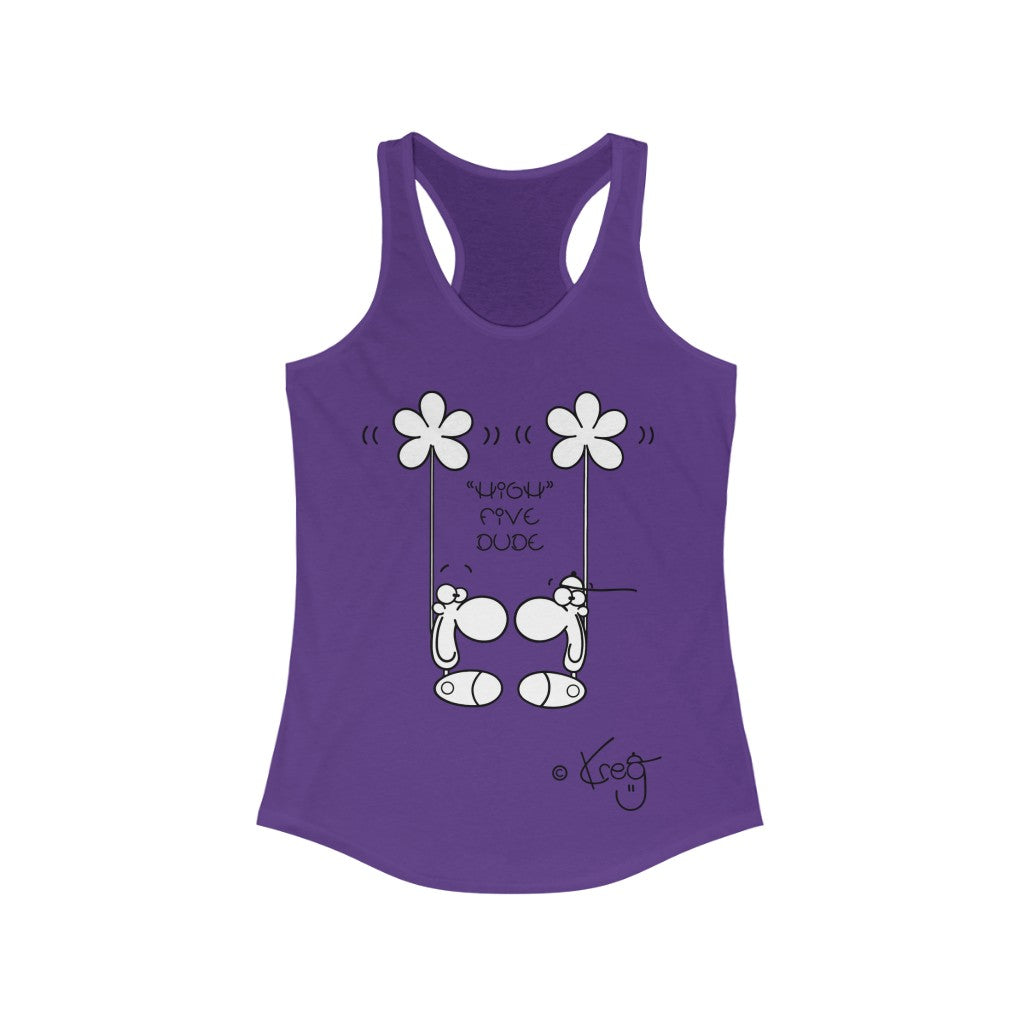 HIGH FIVE,Women's Ideal Racerback Tank