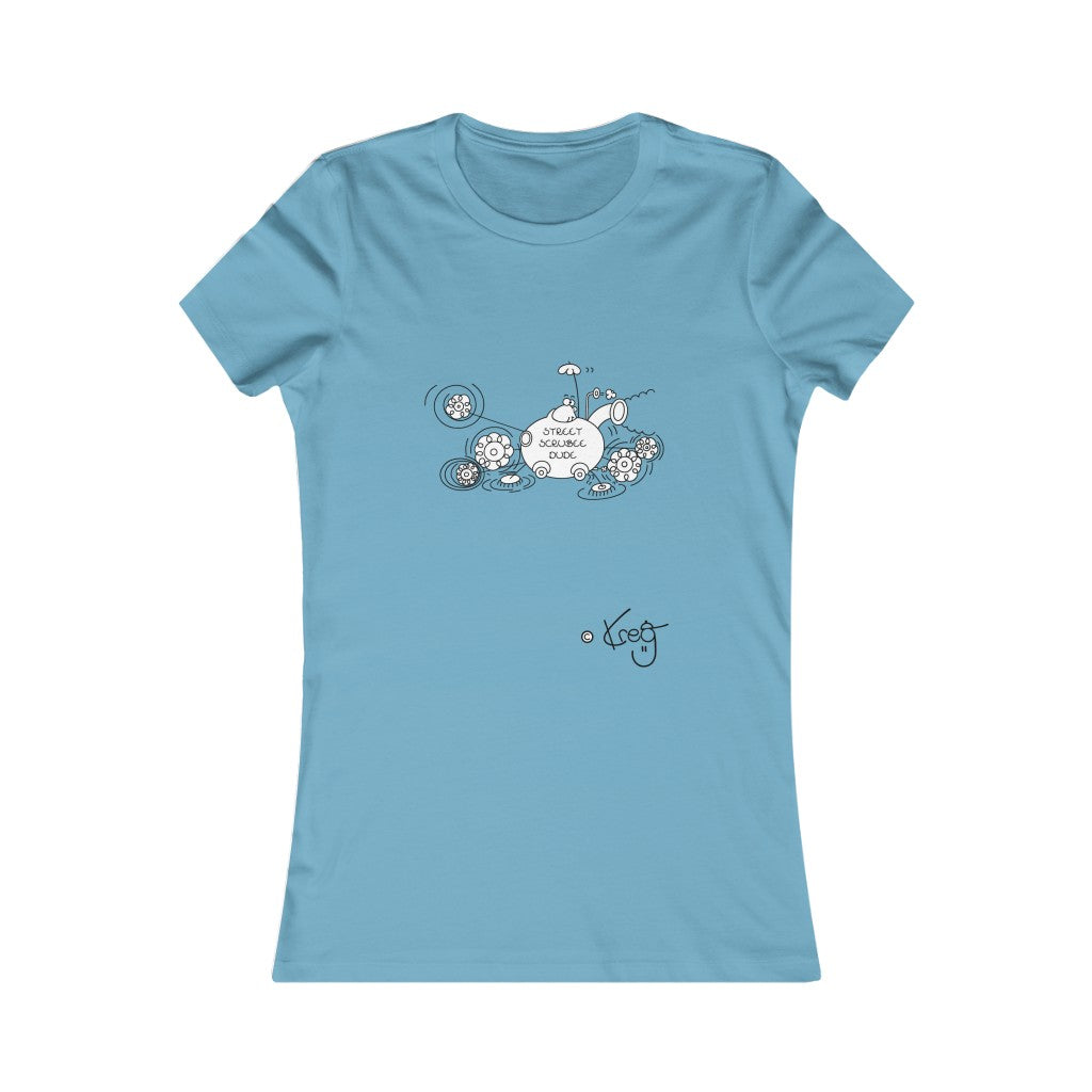 Street Scrubee Dude,Women's Favorite Tee