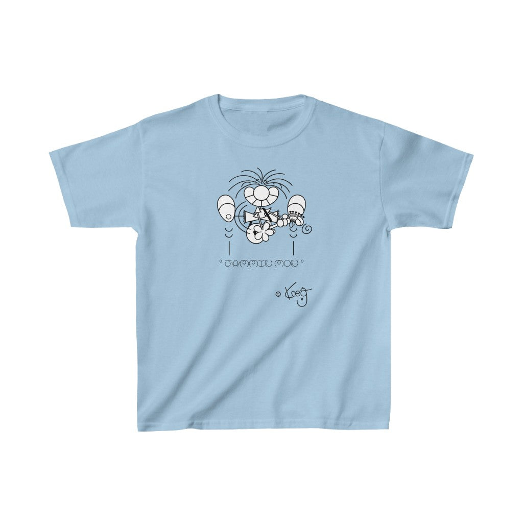 Guitar Mon Jammin,Kids Heavy Cotton™ Tee