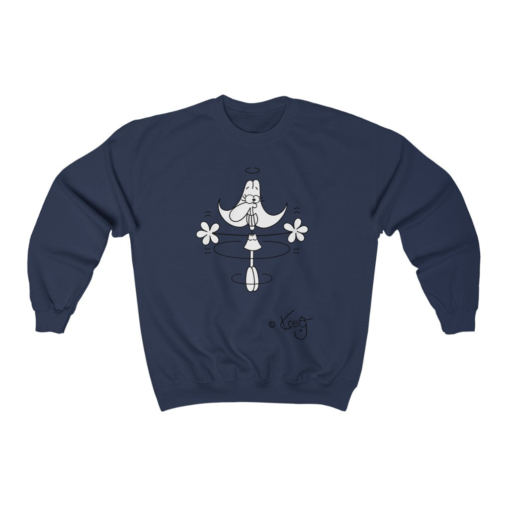 Happy Dancer,Unisex Heavy Blend™ Crewneck Sweatshirt