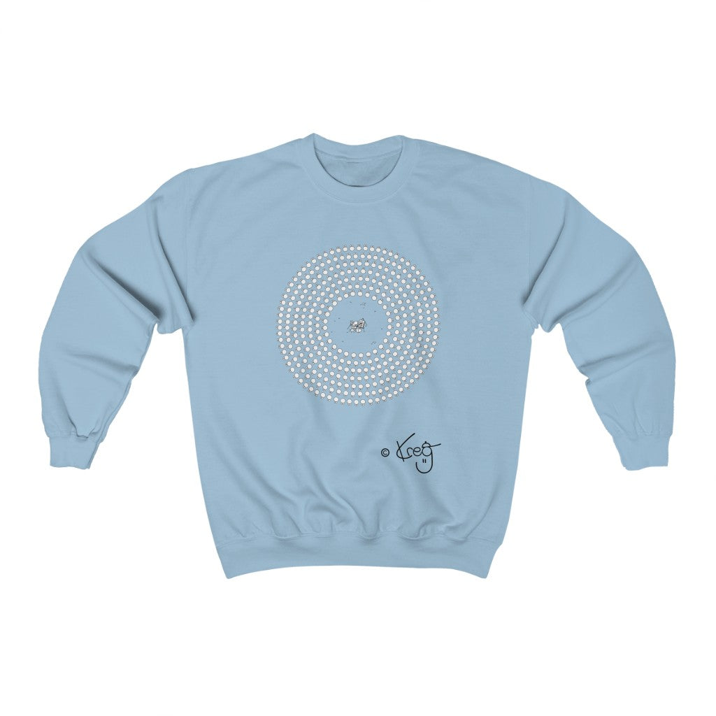 Circle Artist,Unisex Heavy Blend™ Crewneck Sweatshirt