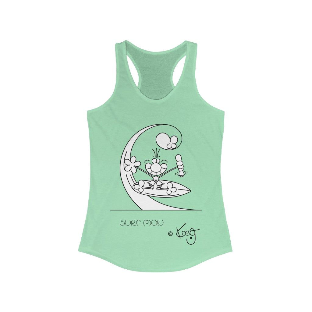 Shaka Surfer,Women's Ideal Racerback Tank