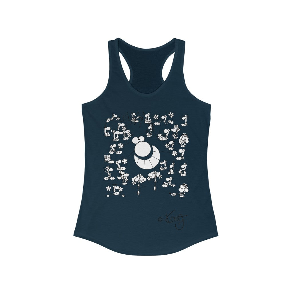 Street Art Performance,Women's Ideal Racerback Tank