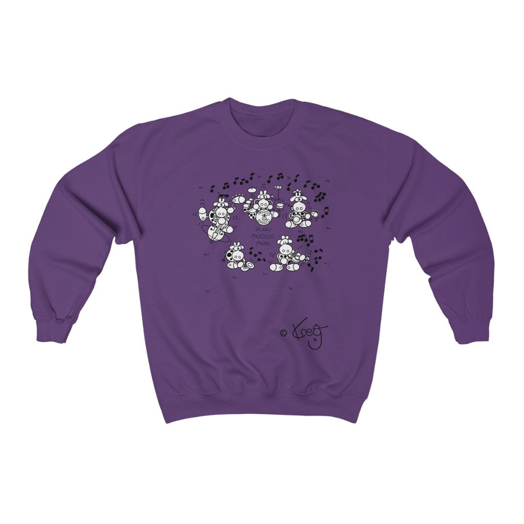 Moo's Band,Unisex Heavy Blend™ Crewneck Sweatshirt