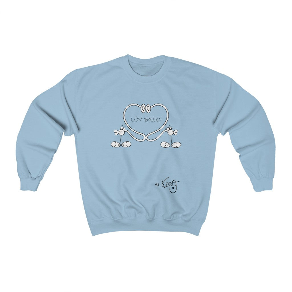 Lov Birdz,Unisex Heavy Blend™ Crewneck Sweatshirt