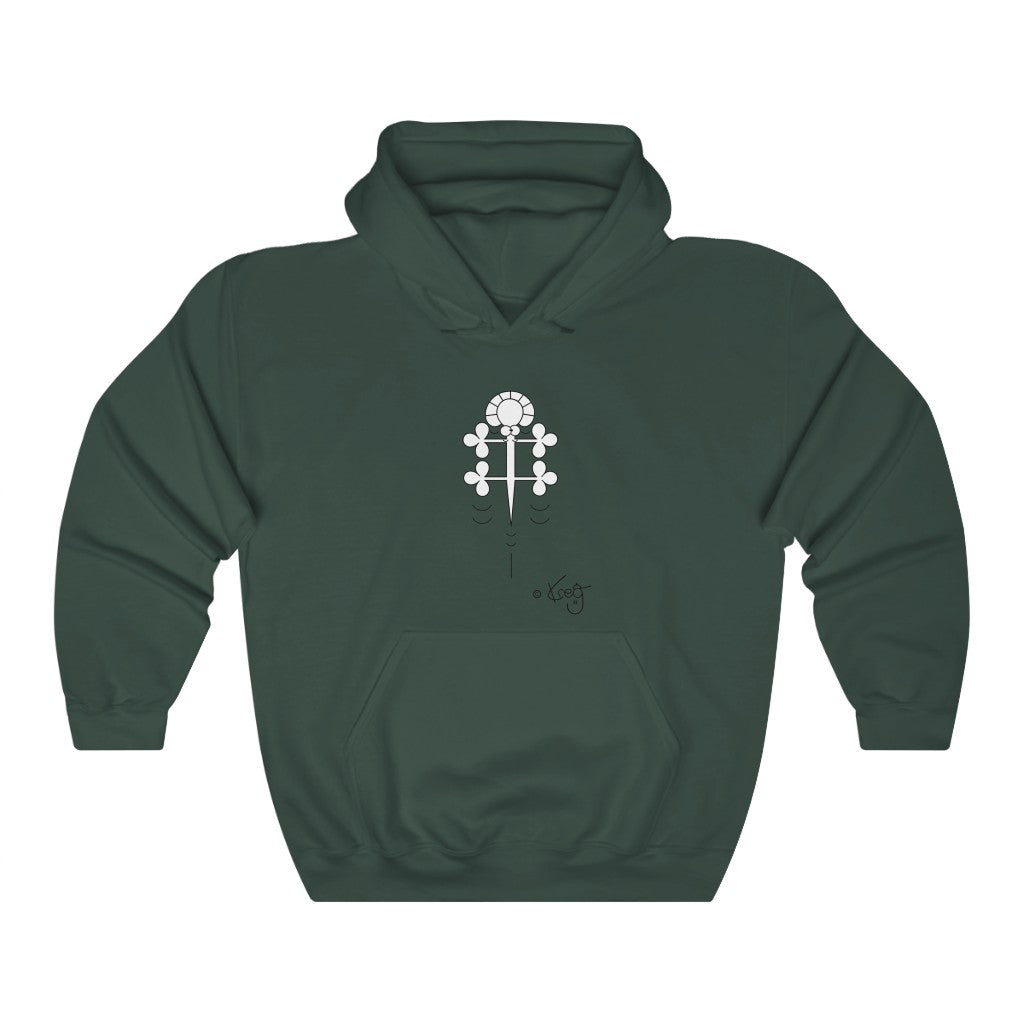 Leaping Lizard,Unisex Heavy Blend™ Hooded Sweatshirt