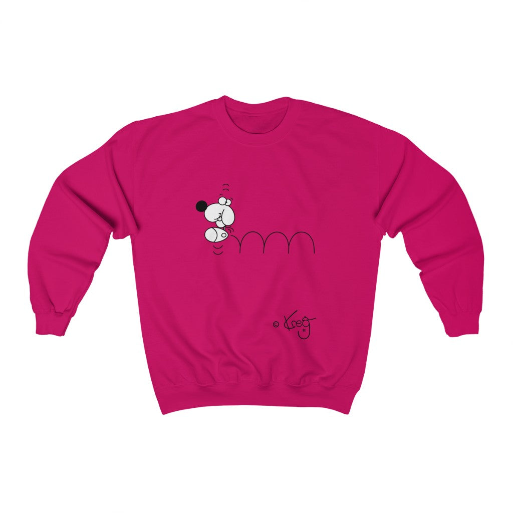 Bouncing Doggy,Unisex Heavy Blend™ Crewneck Sweatshirt