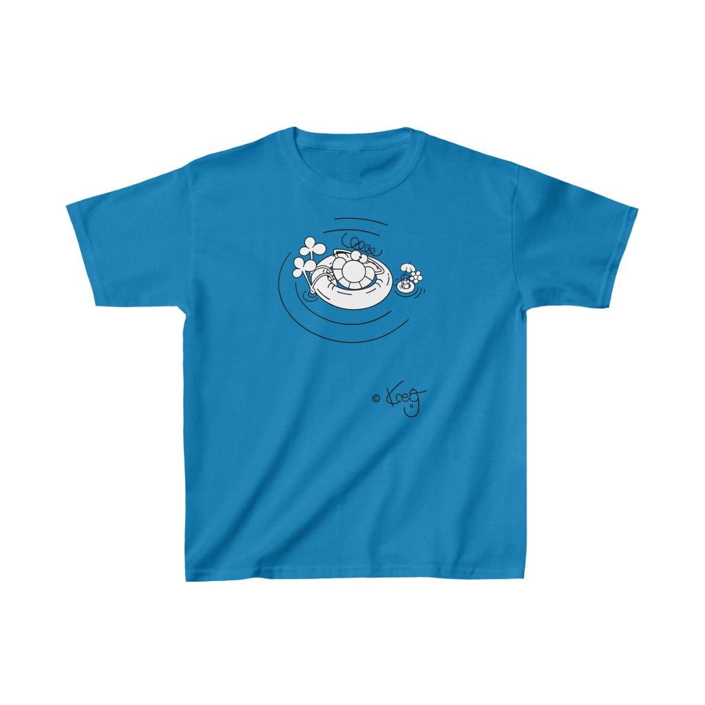 Inner Tube Dude,Kids Heavy Cotton™ Tee