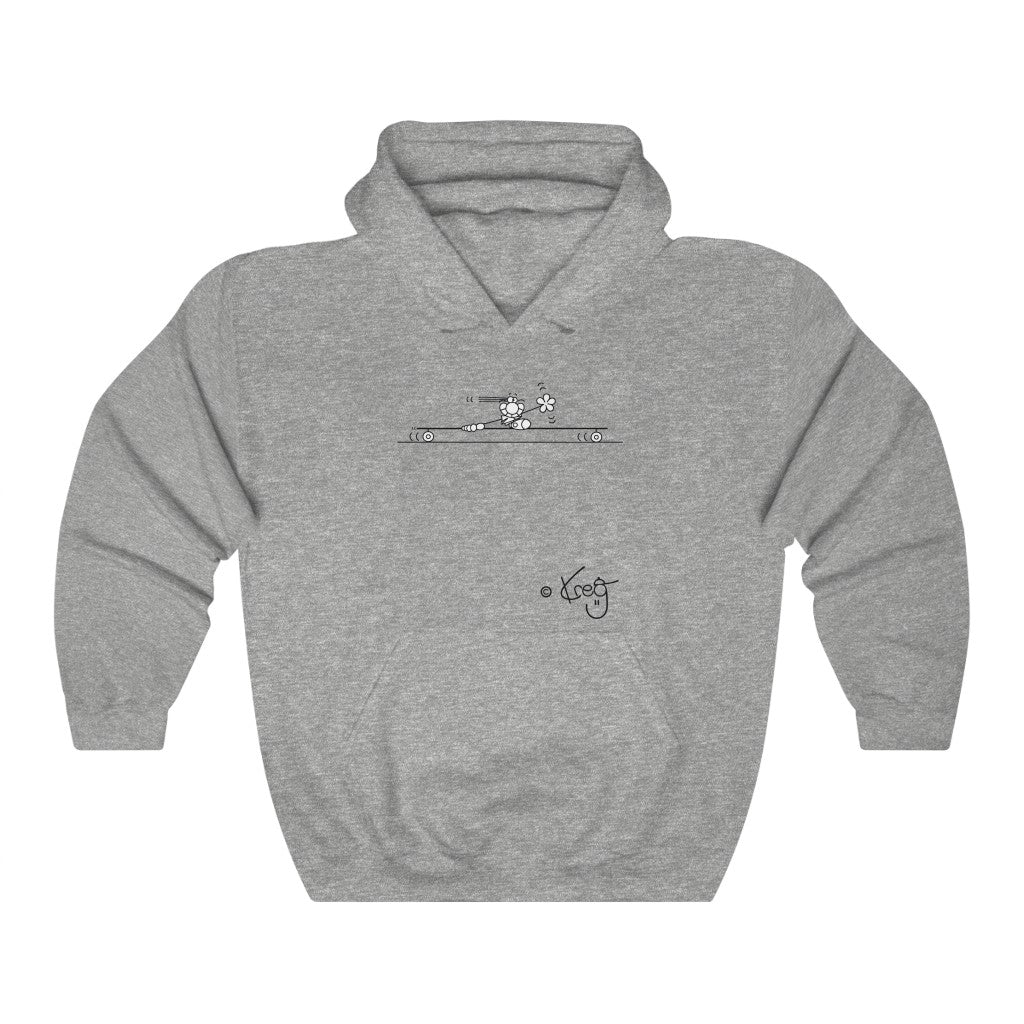 Longboarder,Unisex Heavy Blend™ Hooded Sweatshirt