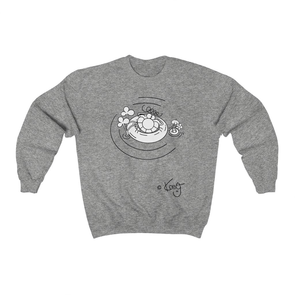 Inner Tube Dude,Unisex Heavy Blend™ Crewneck Sweatshirt