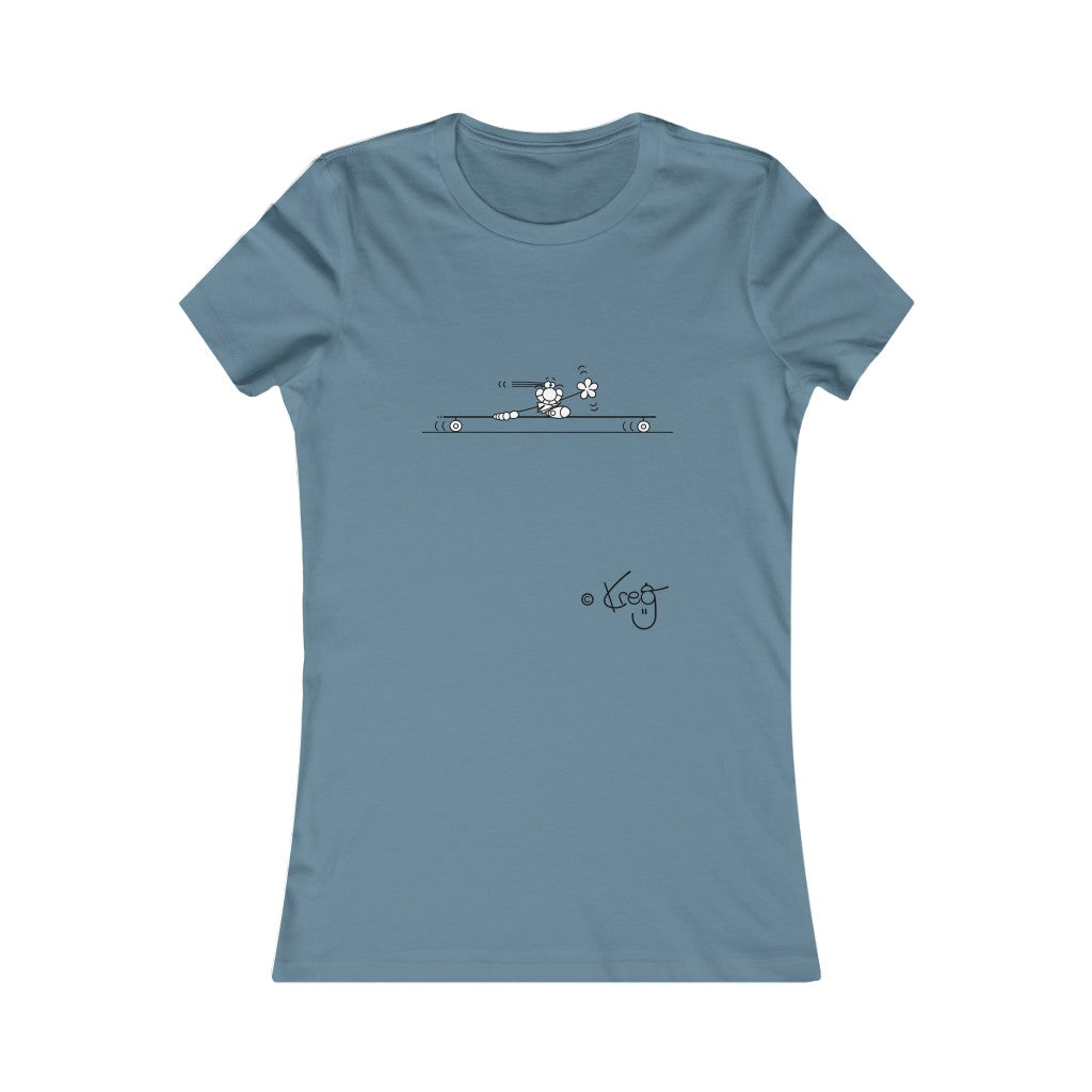 Longboarder,Women's Favorite Tee