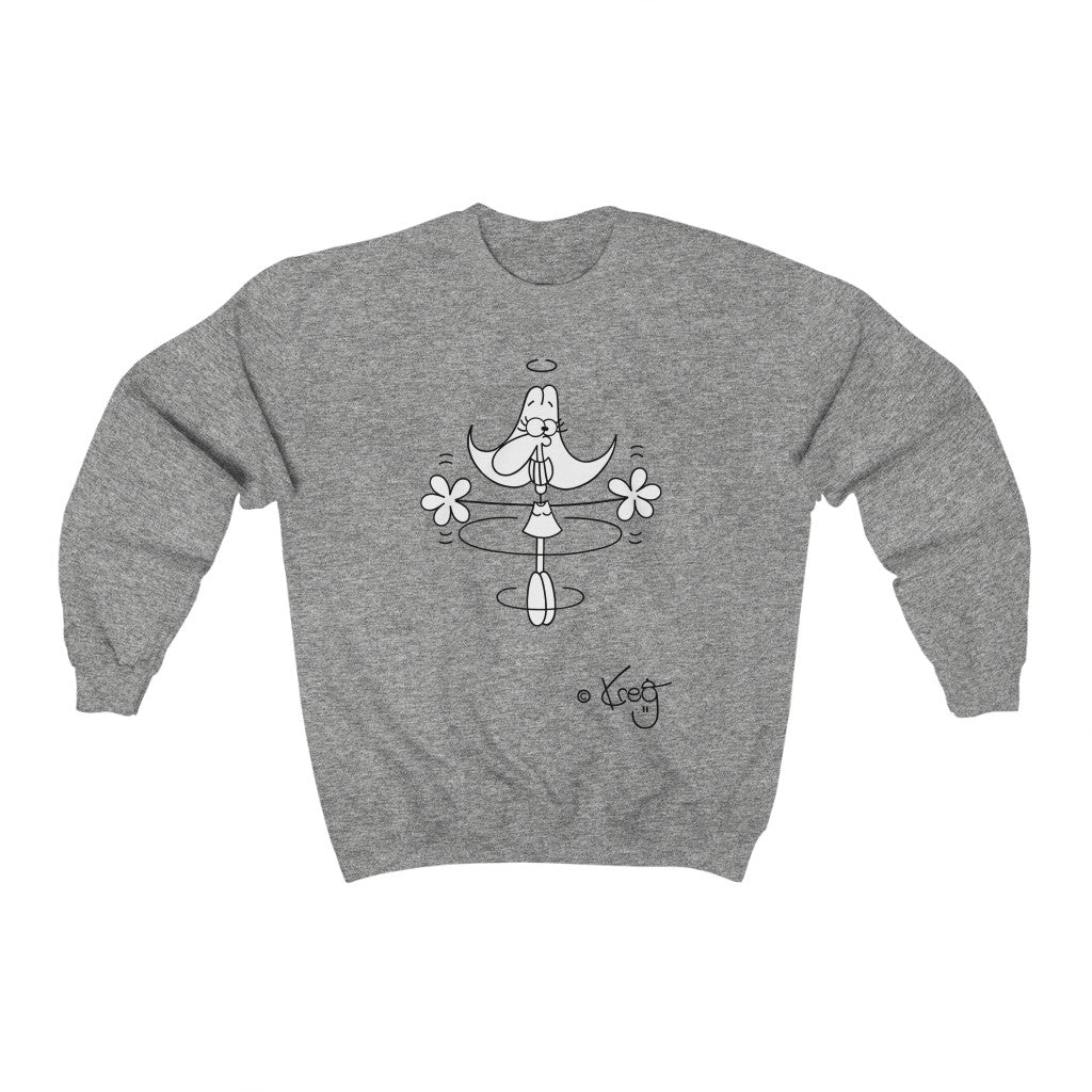 Happy Dancer,Unisex Heavy Blend™ Crewneck Sweatshirt