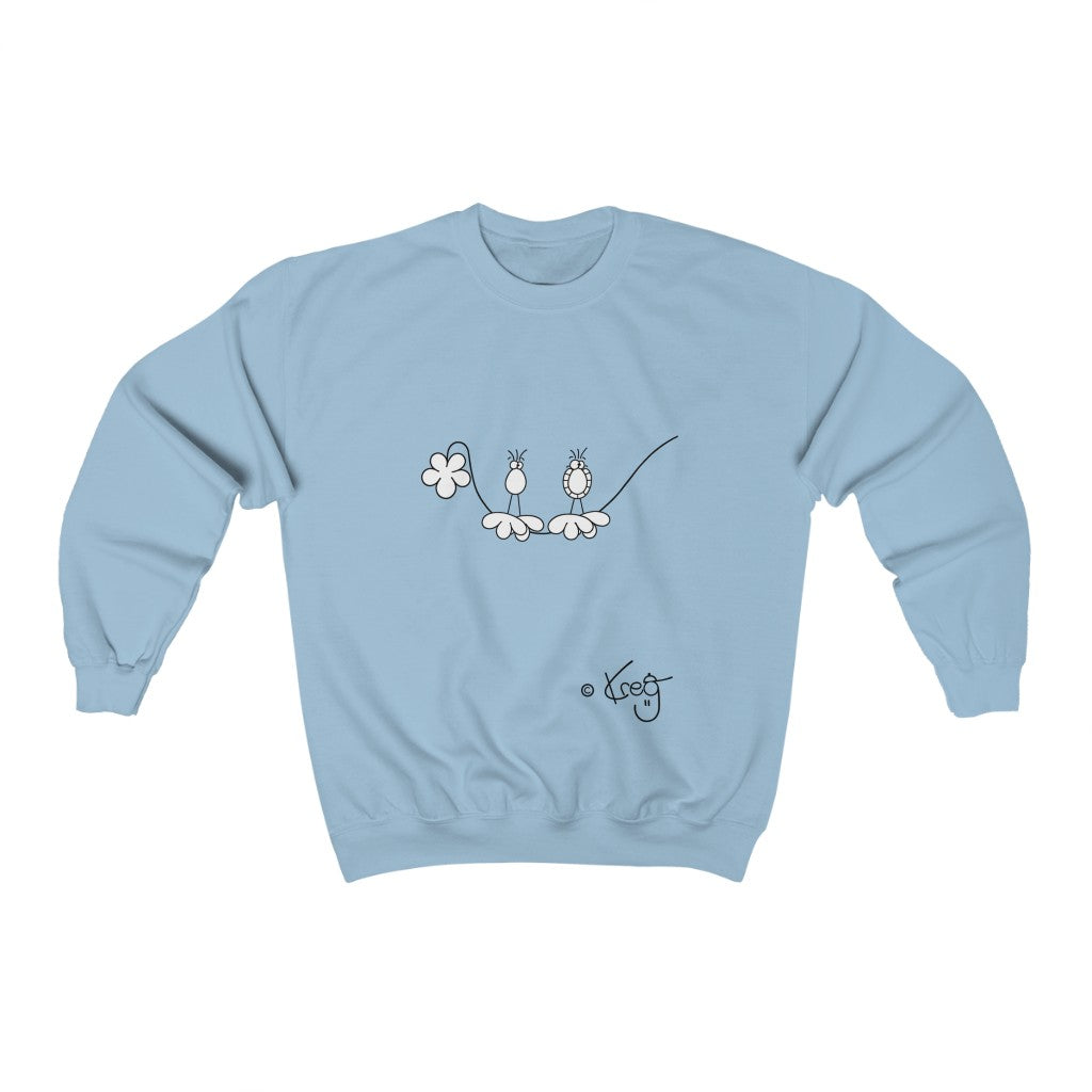 Silly Birdz,Unisex Heavy Blend™ Crewneck Sweatshirt