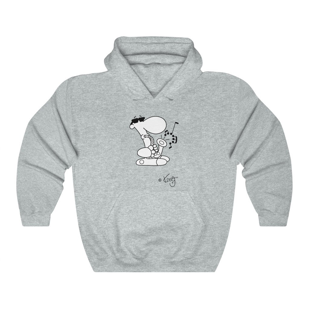 Sax Dude,Unisex Heavy Blend™ Hooded Sweatshirt