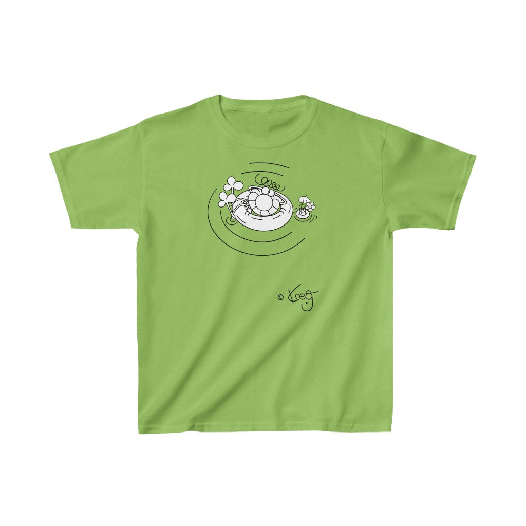 Inner Tube Dude,Kids Heavy Cotton™ Tee