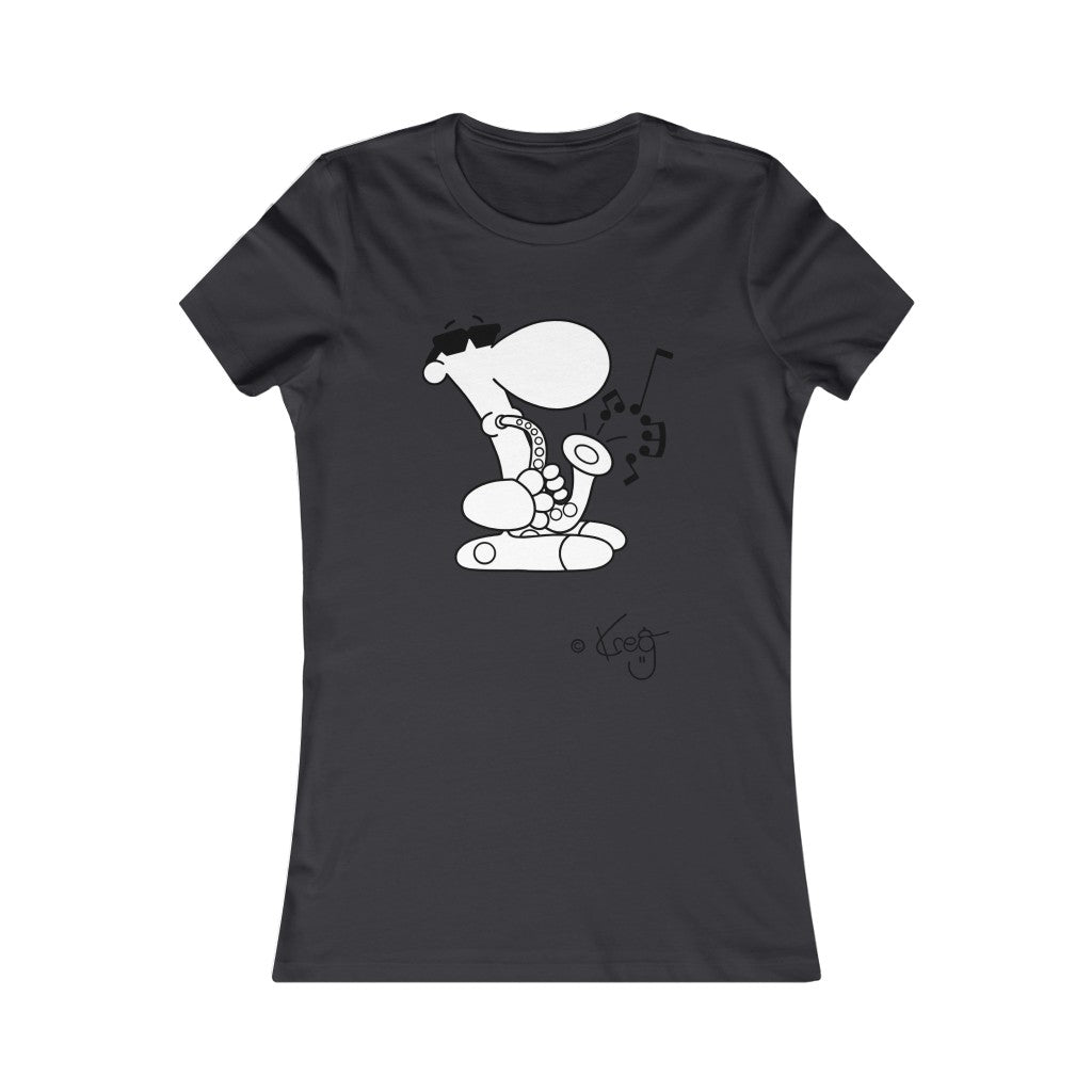 Sax Dude,Women's Favorite Tee