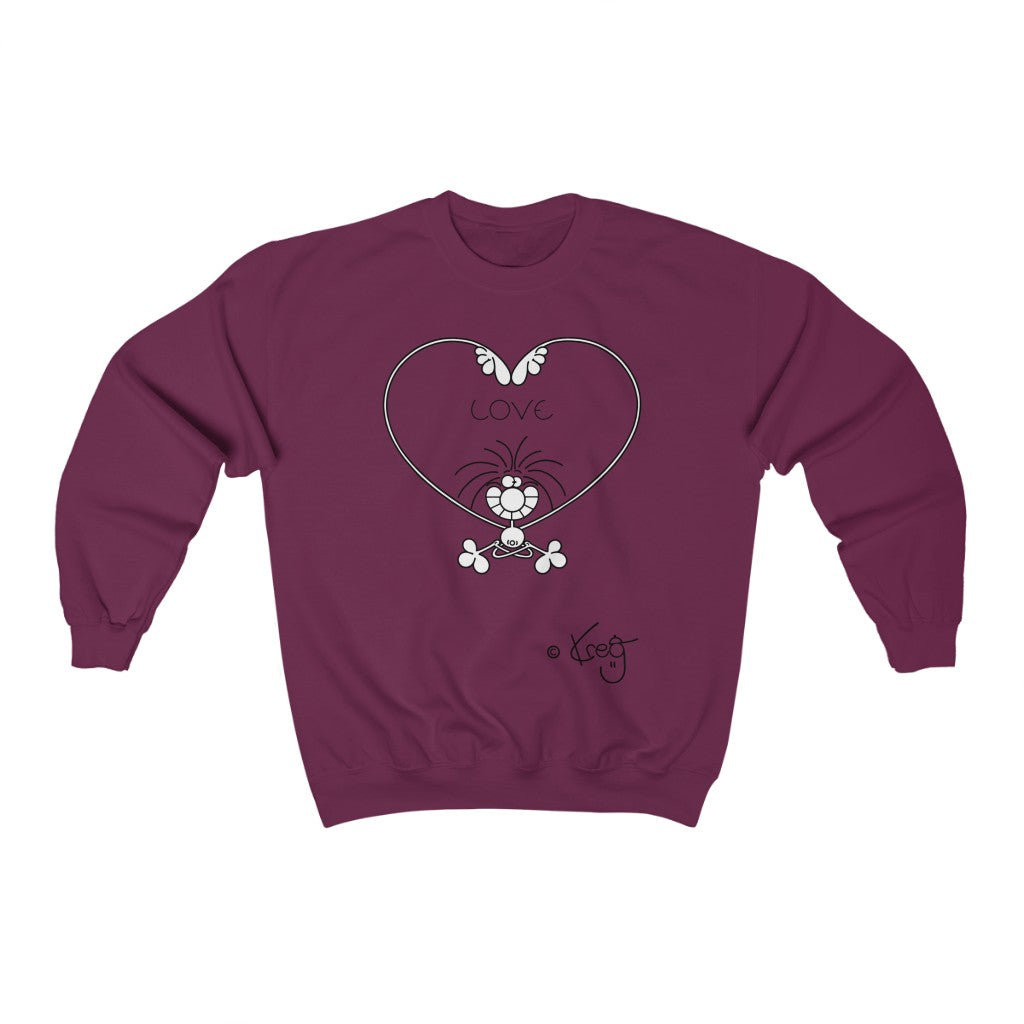 LOV YOGA,Unisex Heavy Blend™ Crewneck Sweatshirt