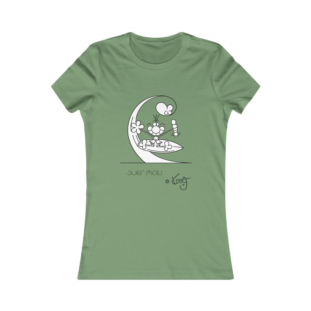 Shaka Surfer,Women's Favorite Tee