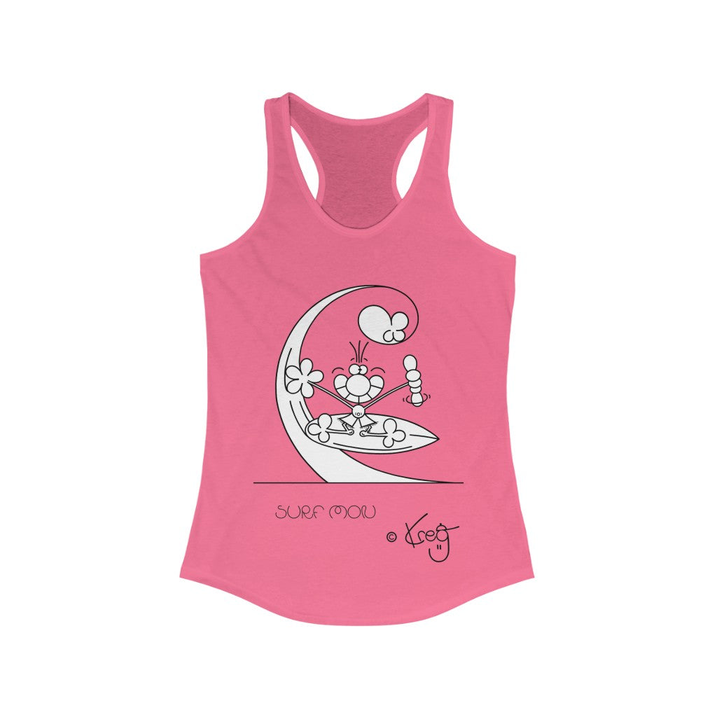 Shaka Surfer,Women's Ideal Racerback Tank