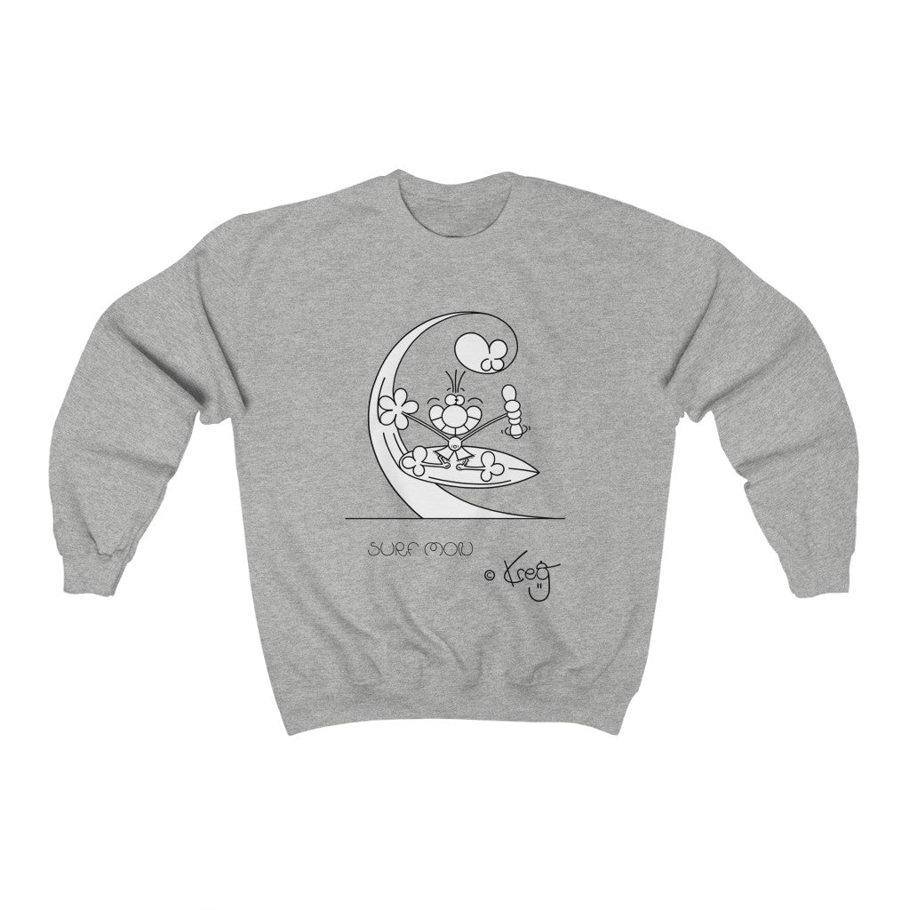 Shaka Surfer,Unisex Heavy Blend™ Crewneck Sweatshirt