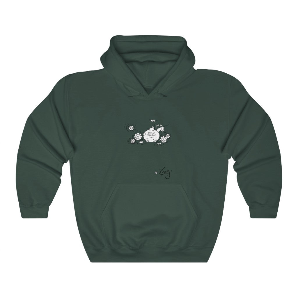 Street Scrubee Dude,Unisex Heavy Blend™ Hooded Sweatshirt